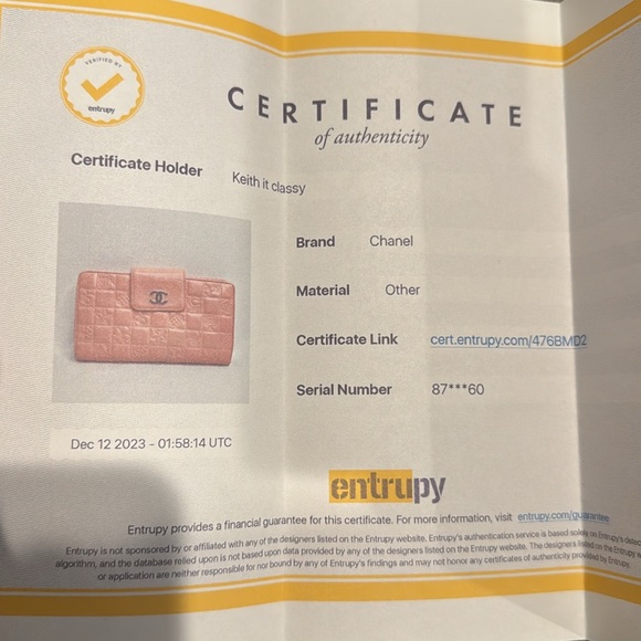 Beautiful vintage Chanel wallet - Picture 13 of 14